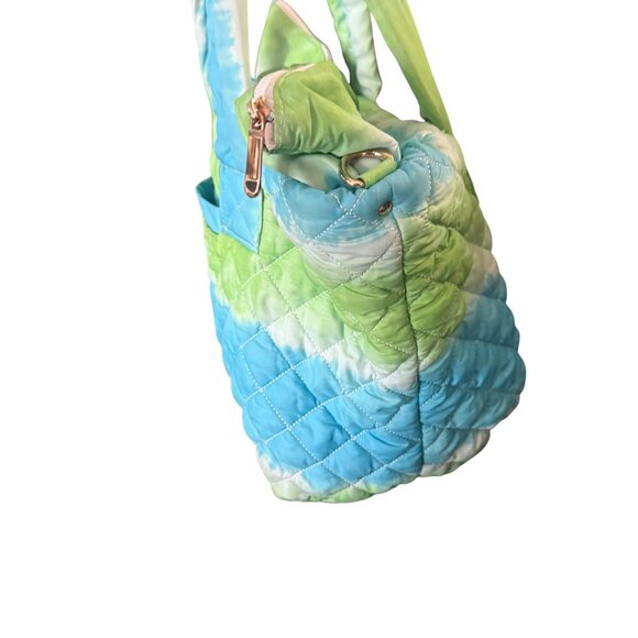 Jill & Ally Tie-Dye Quilted Tote Bag & Pouch Set - Picture 7 of 10